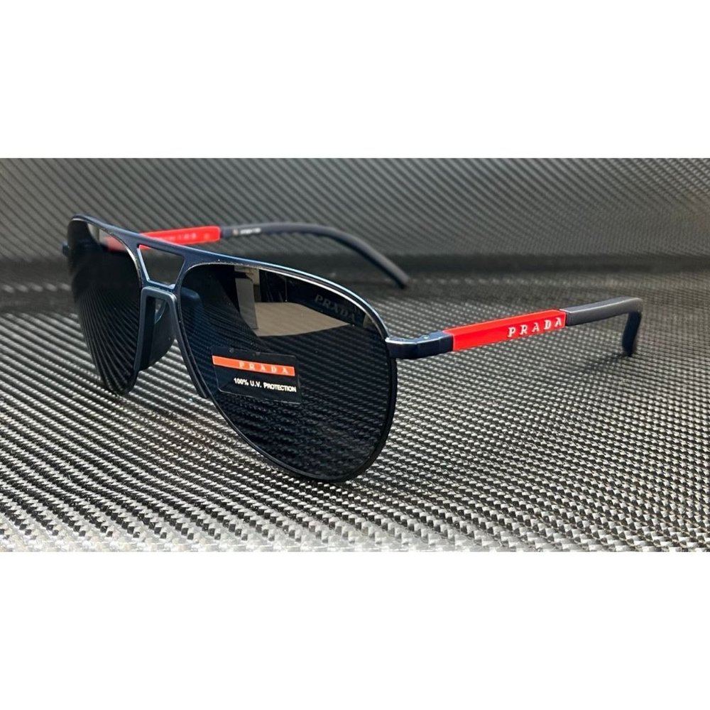 Prada Matte Blue 59mm Sunglasses